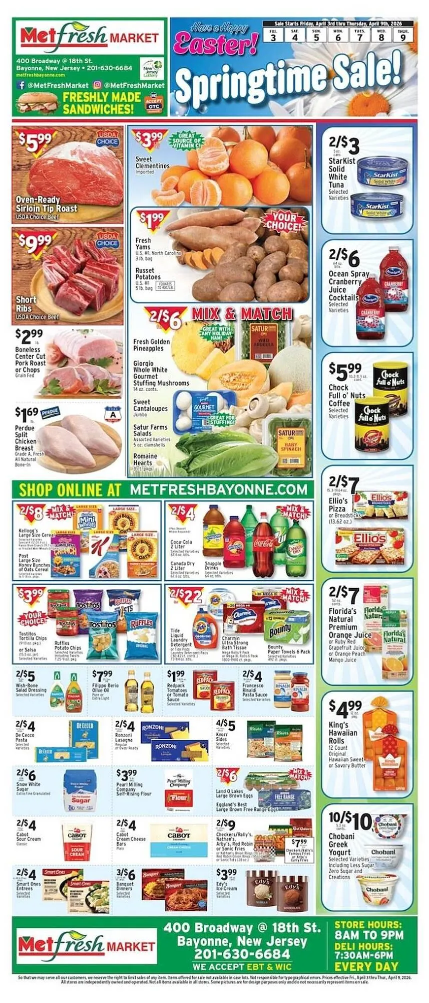 Weekly ad Met Foodmarkets weekly ad from April 3 to April 9 2026 - Page 1