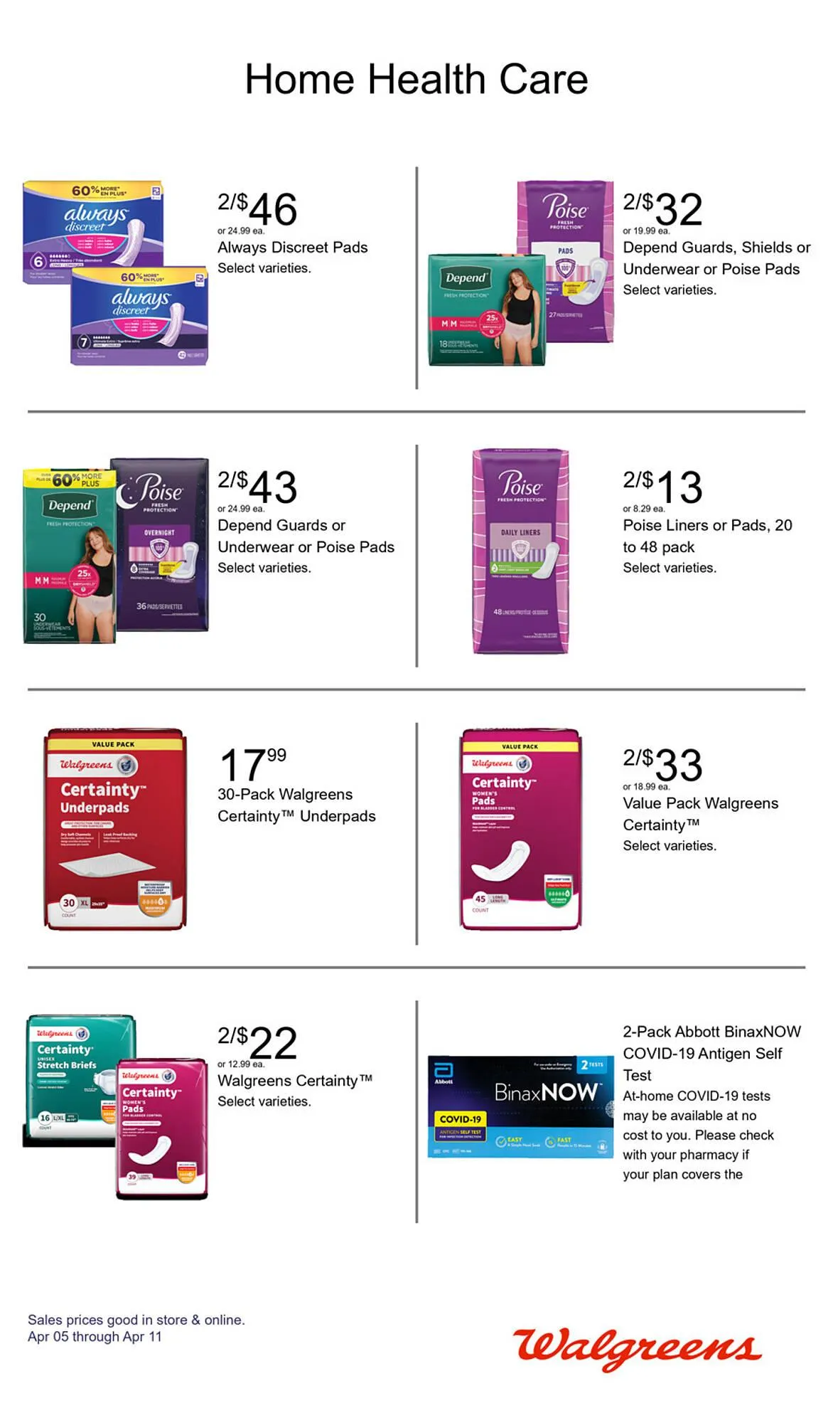 Weekly ad Walgreens weekly ad from April 5 to April 11 2026 - Page 17