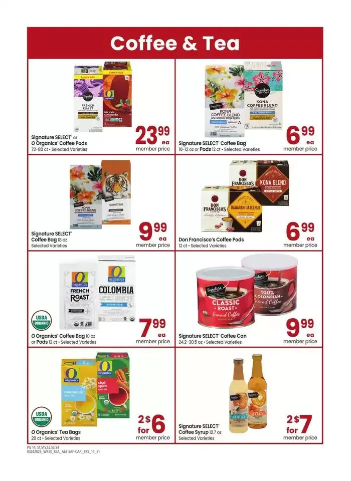 Weekly ad Albertsons - Seattle - BBS from March 24 to April 20 2025 - Page 14