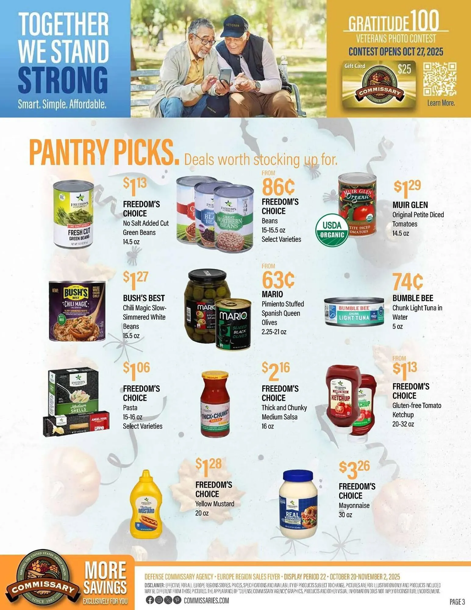 Weekly ad Commissary weekly ad from October 20 to November 2 2025 - Page 3