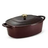 Tramontina 7-Quart Enameled Cast Iron Dutch Oven, Choose Color
