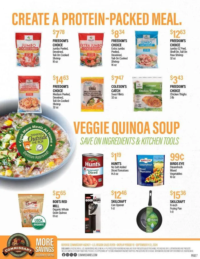 Weekly ad Flyer Commissary from September 9 to September 22 2024 - Page 7