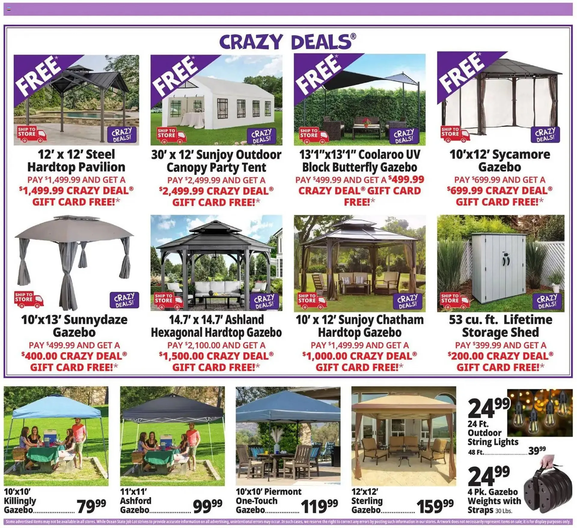Weekly ad Ocean State Job Lot flyer from April 9 to April 15 2026 - Page 16