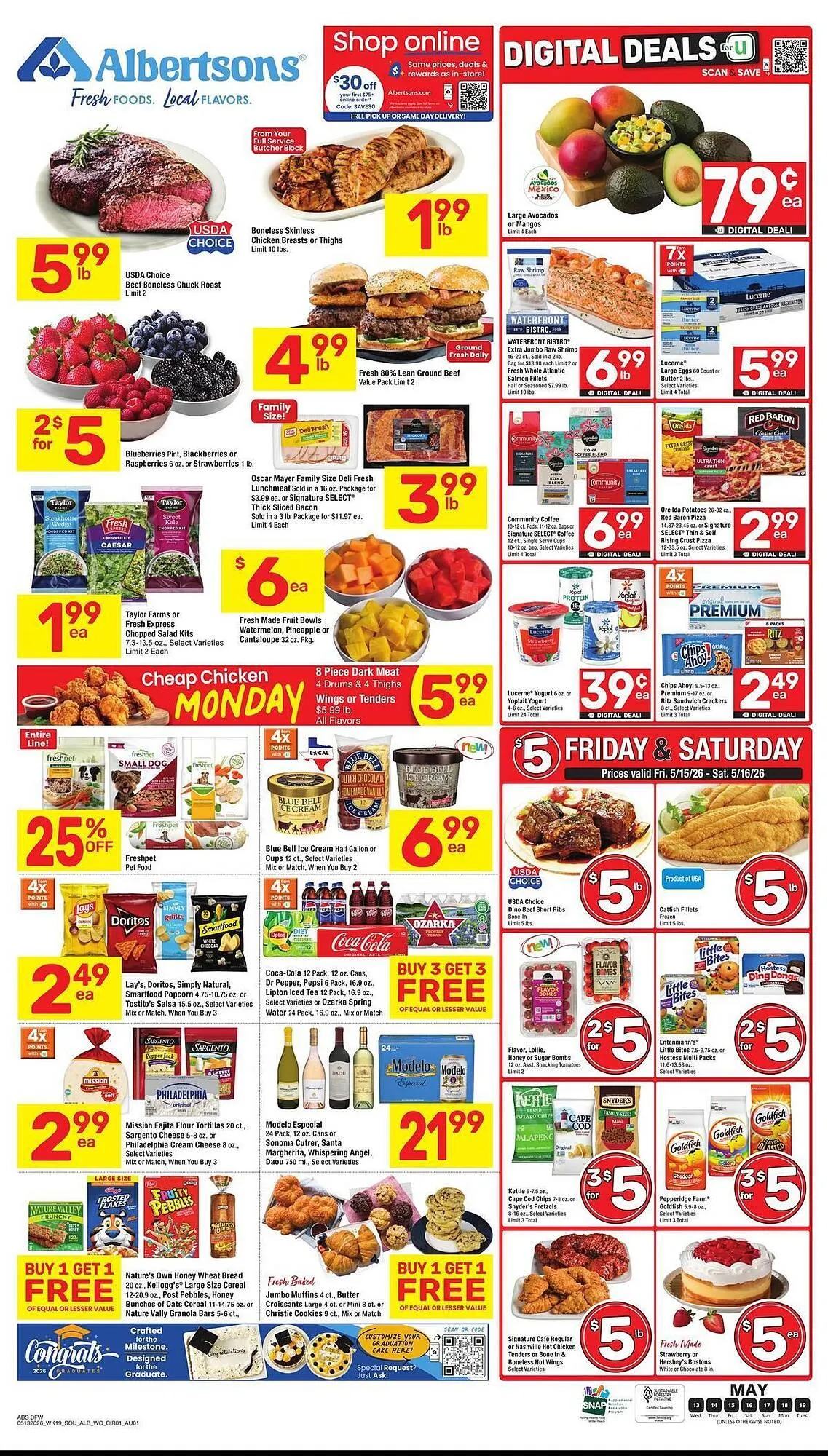 Weekly ad Albertsons weekly ad from May 13 to May 19 2026 - Page 1