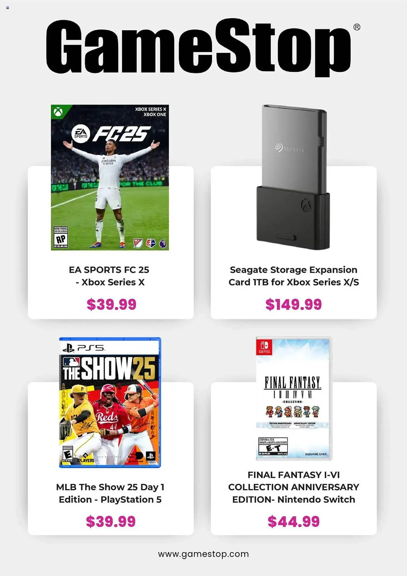 Weekly ad Game Stop Weekly Ad from July 28 to August 18 2025 - Page 3
