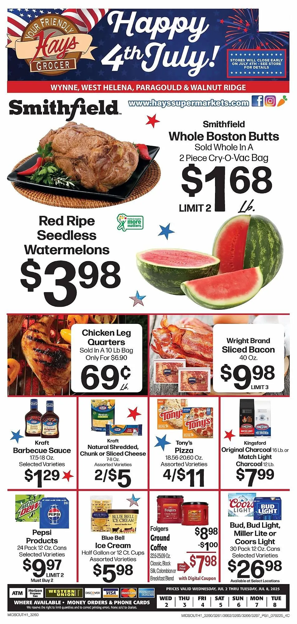 Hays Supermarket Weekly Ad - 1