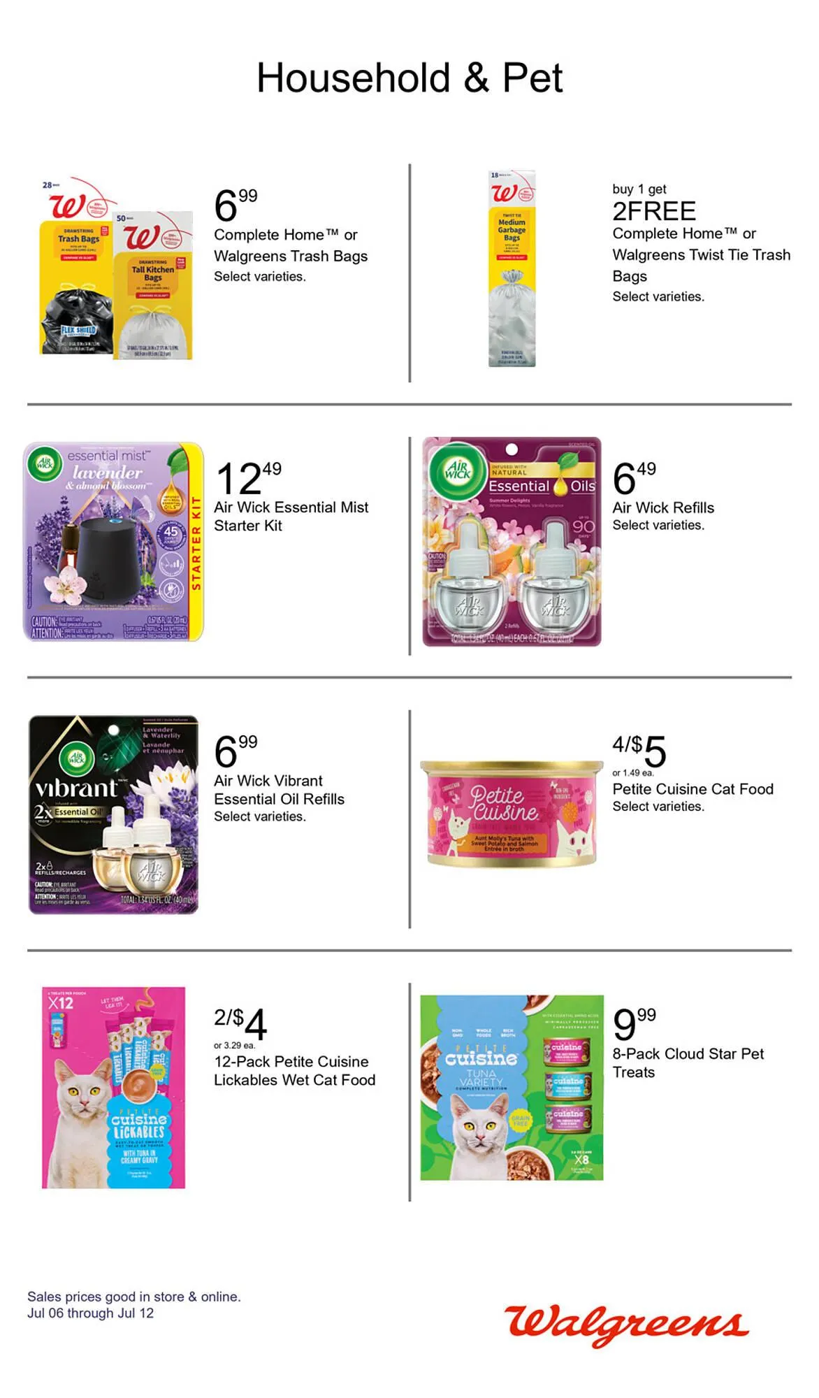Weekly ad Walgreens Weekly Ad from July 6 to July 12 2025 - Page 34