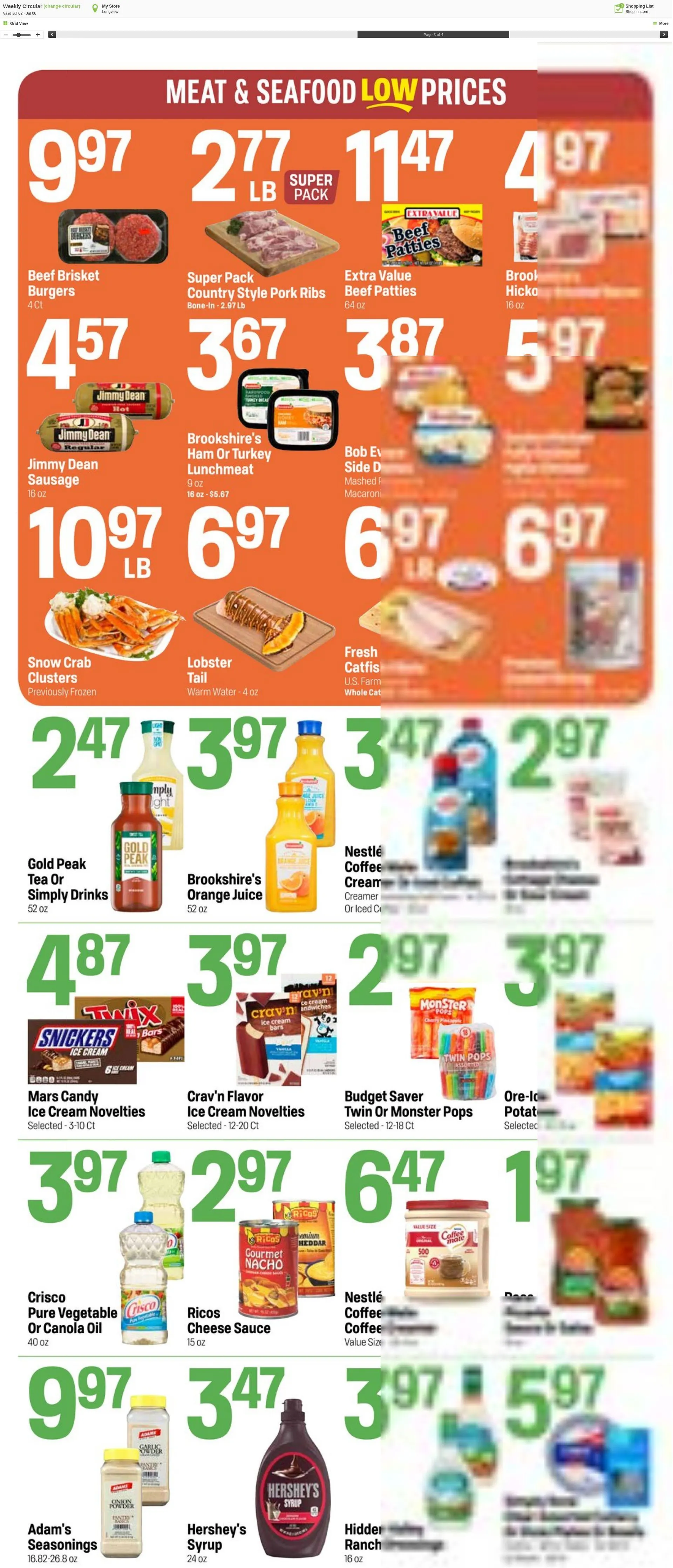 Weekly ad Super1Foods from July 2 to July 11 2025 - Page 3