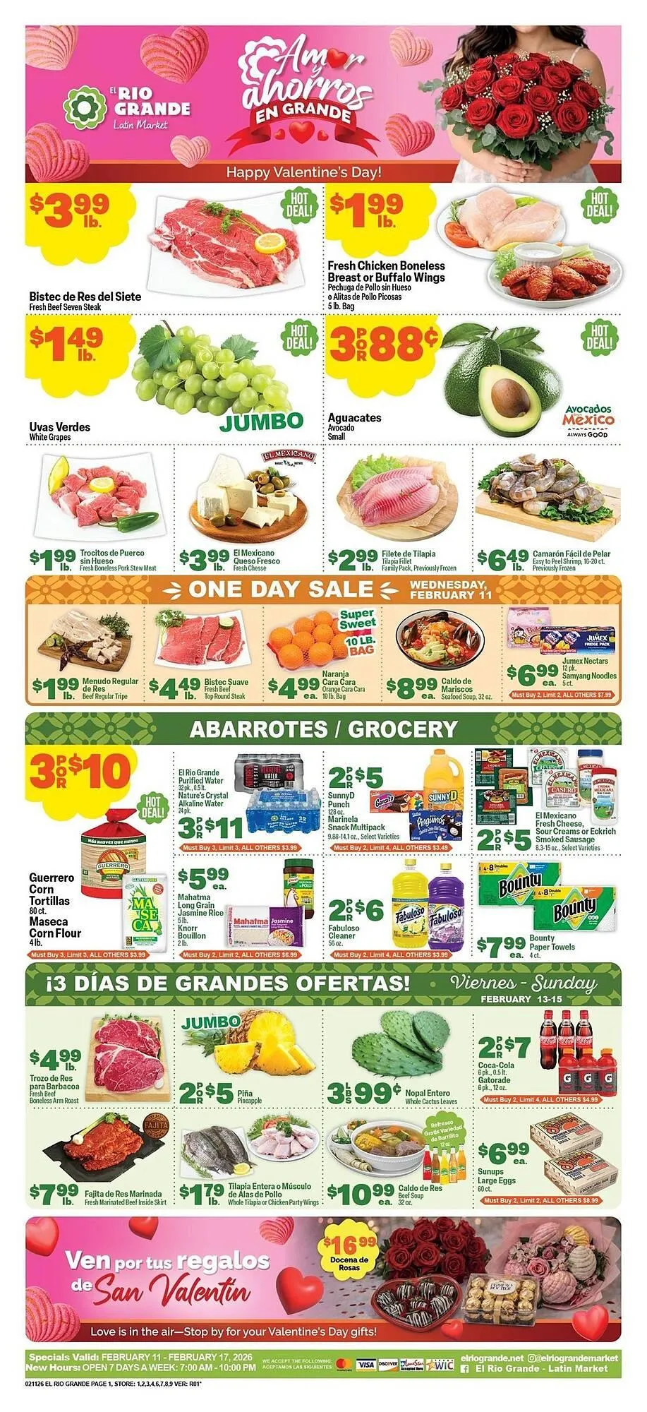 El Rio Grande weekly ad - 1