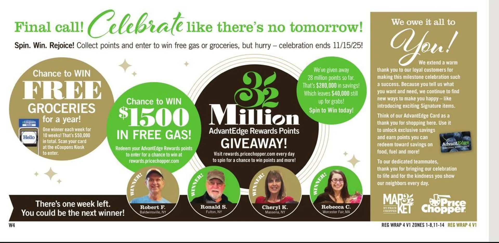 Weekly ad Price Chopper weekly ad from November 9 to November 15 2025 - Page 20