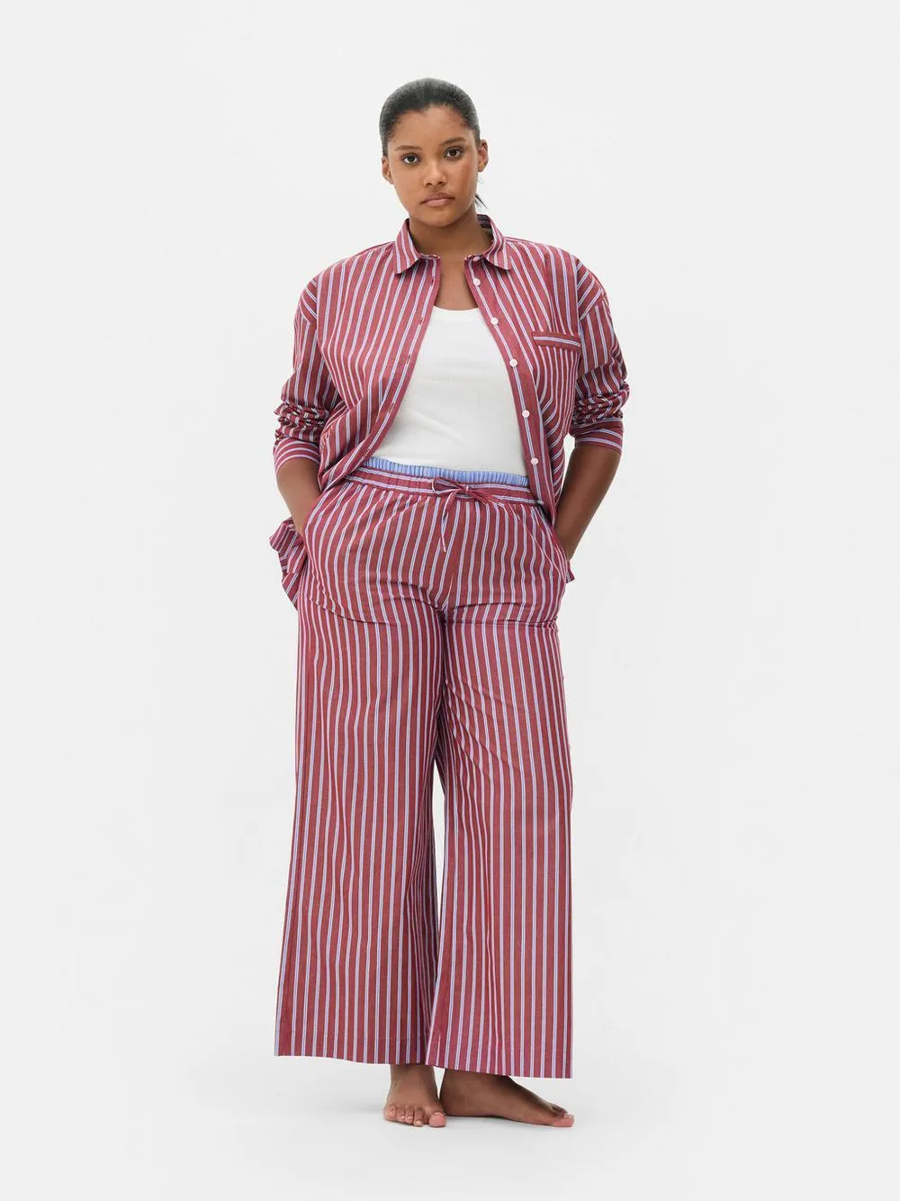 Striped Pajama Pants