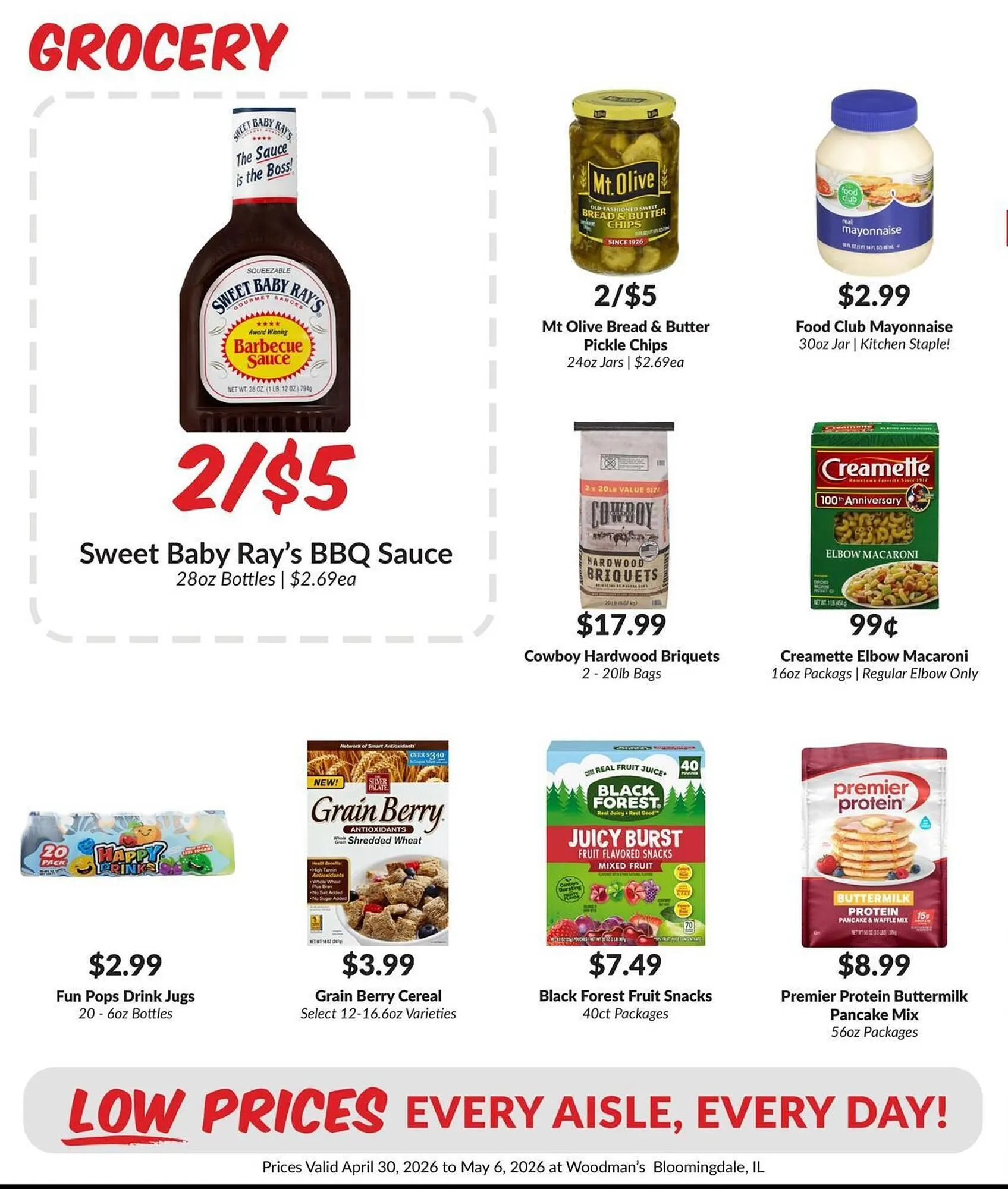 Weekly promotion Woodman's weekly ad spanning from April 30 to May 6 2026 - Page 6 for Catalogue 365