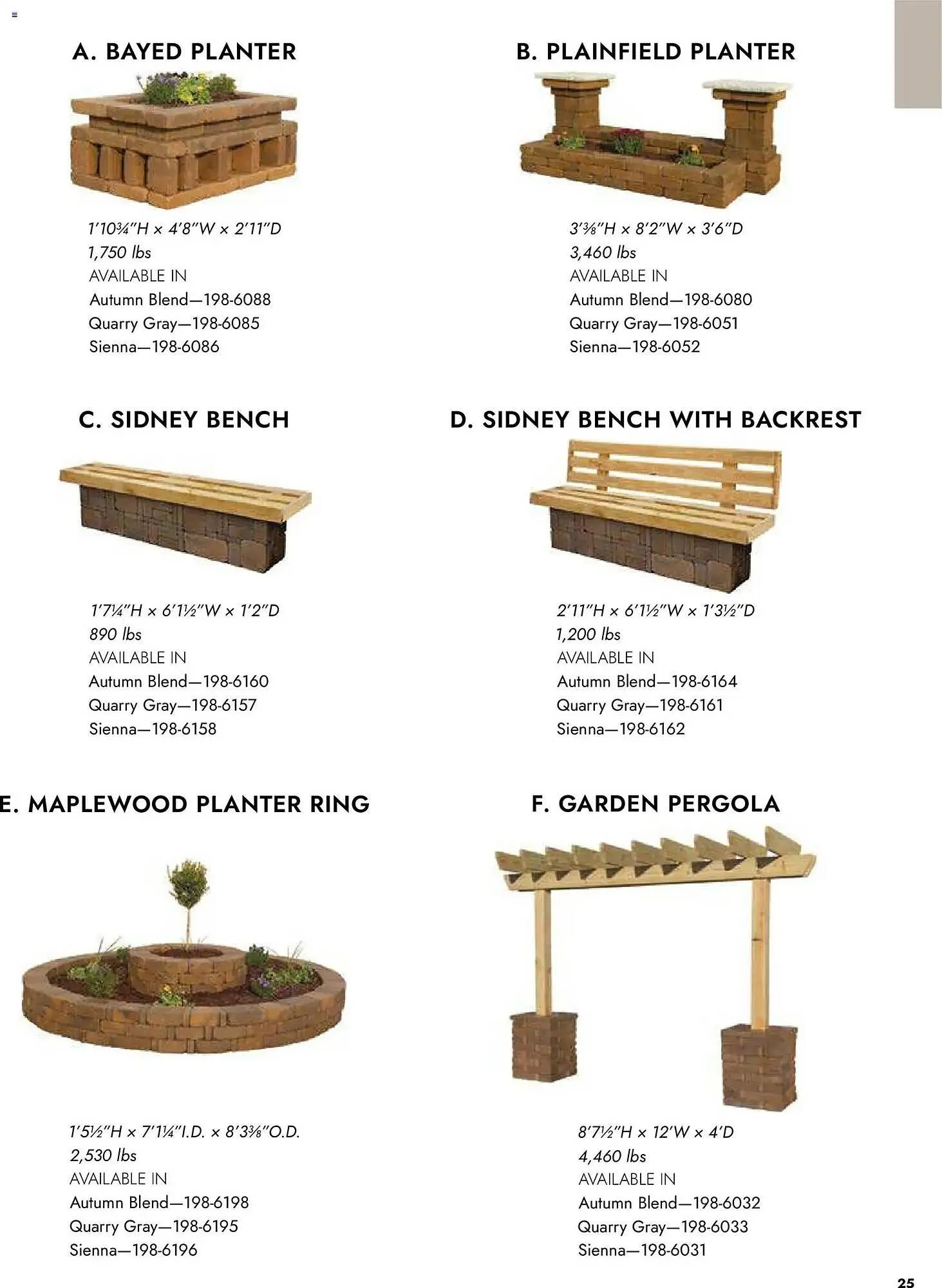 Weekly promotion Menards weekly ad spanning from April 2 to January 1 2027 - Page 25 for Catalogue 365