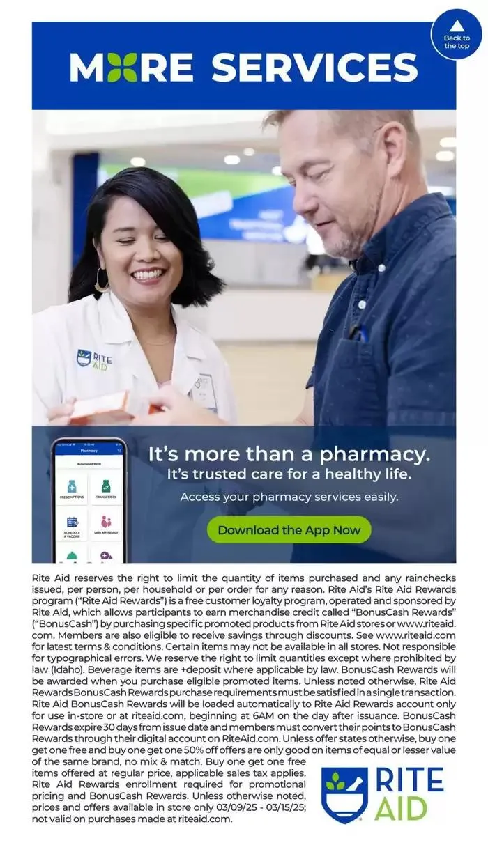 Weekly ad Rite Aid Weekly ad from March 9 to March 15 2025 - Page 14
