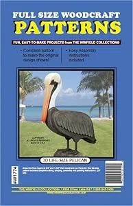 3D Life-Size Pelican Woodworking Project Plan