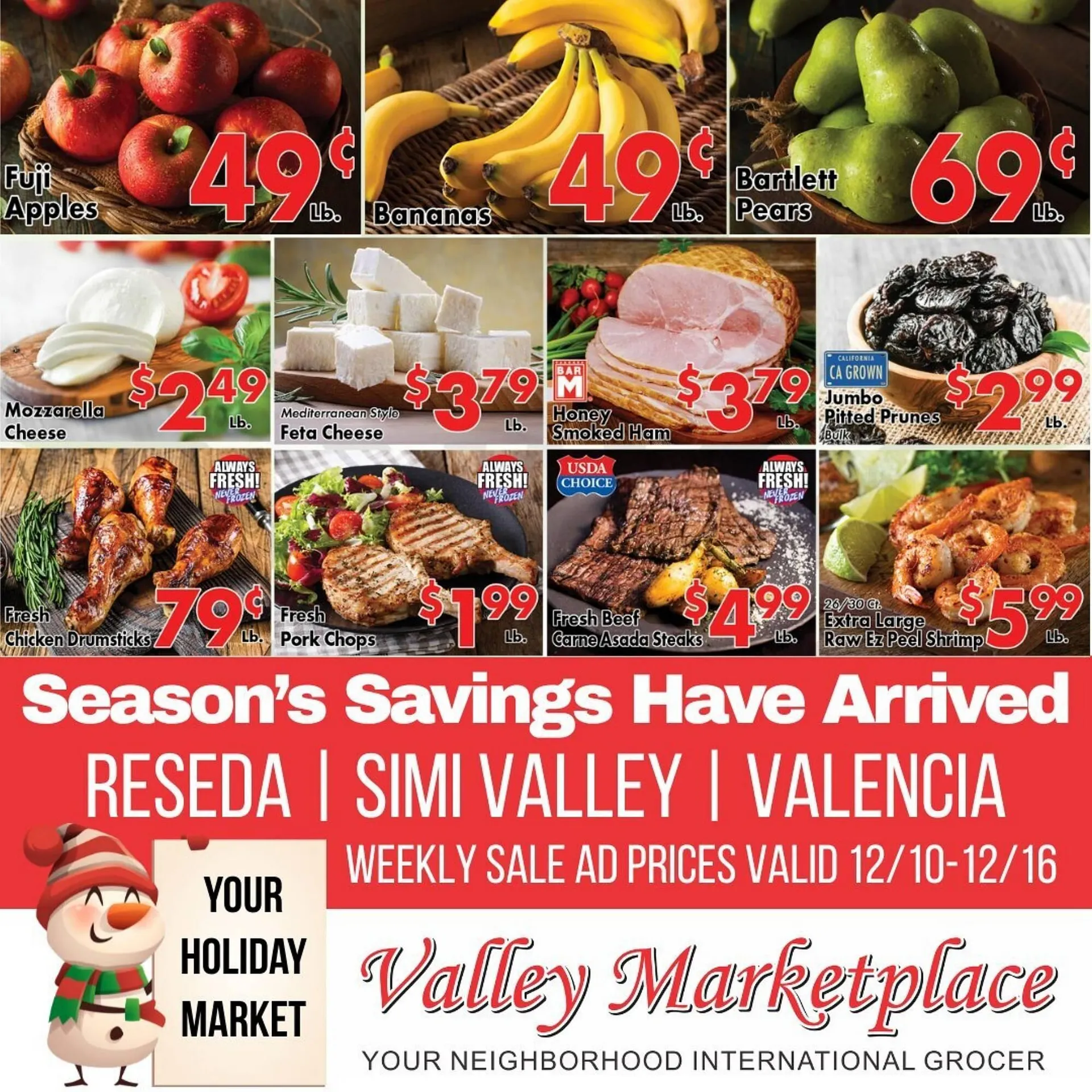 Weekly ad Valley Marketplace weekly ad from December 10 to December 16 2025 - Page 1