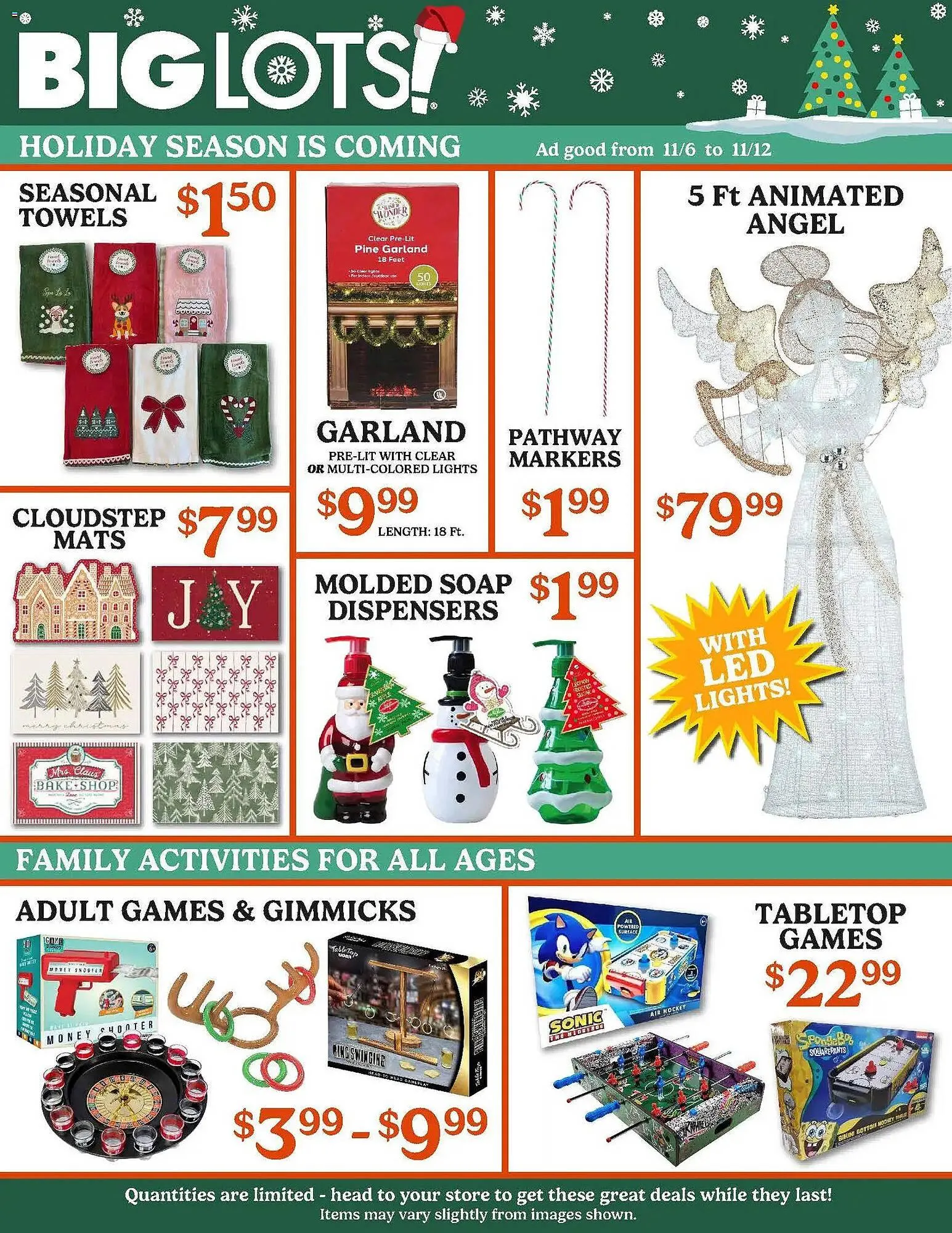 Weekly ad Big Lots weekly ad from November 6 to November 12 2025 - Page 1