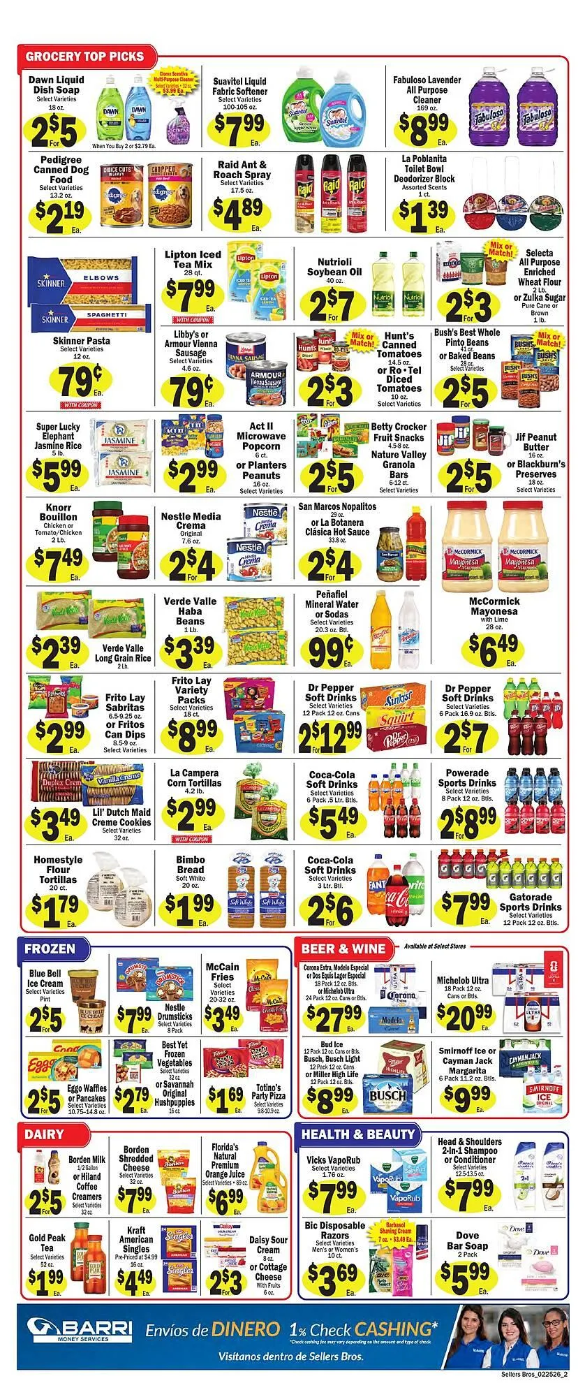 Weekly ad Sellers Bros weekly ad from February 25 to March 3 2026 - Page 2