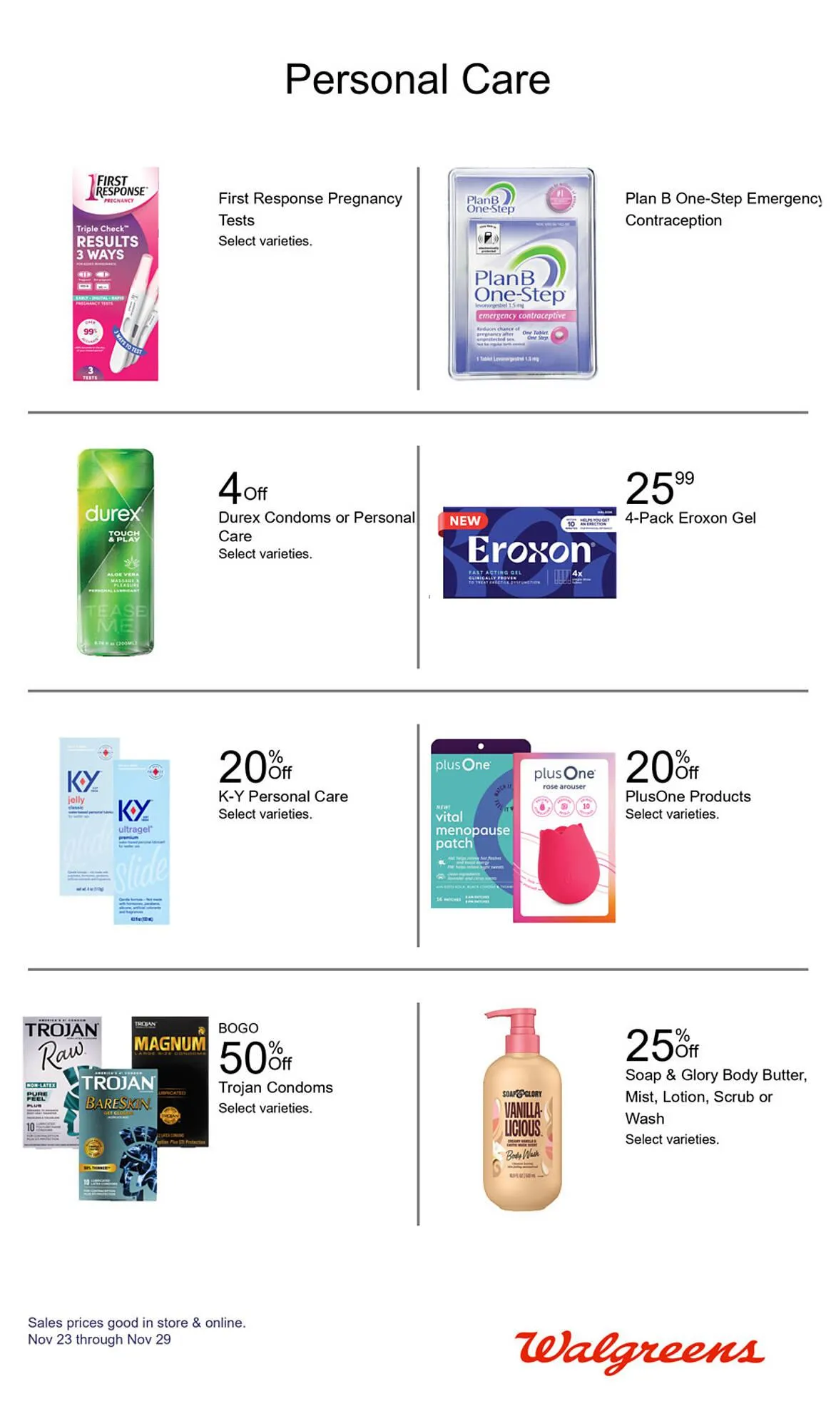 Weekly ad Walgreens weekly ad from November 23 to November 29 2025 - Page 33