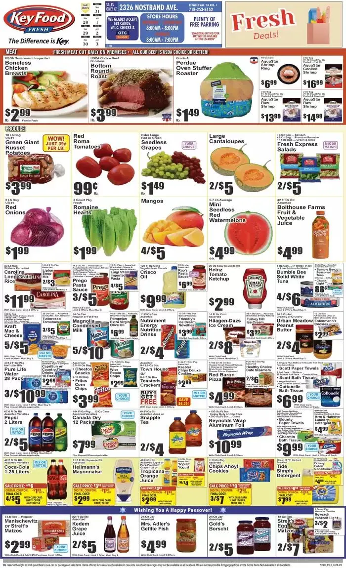 Weekly ad Top deals for all customers from March 28 to April 3 2025 - Page 1