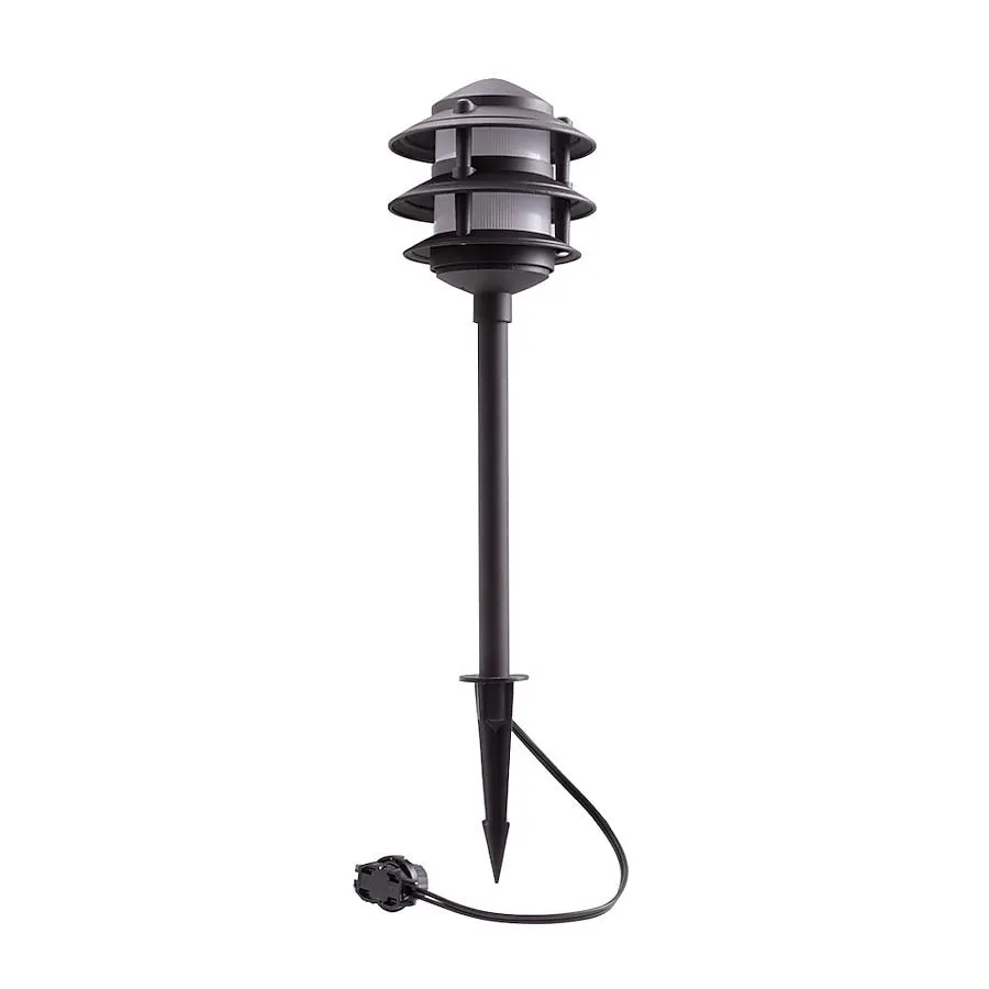 Harbor Breeze 28 -Lumens 3 -Watt Bronze Low voltage Hardwired LED Outdoor Path Light ( 3000-K )