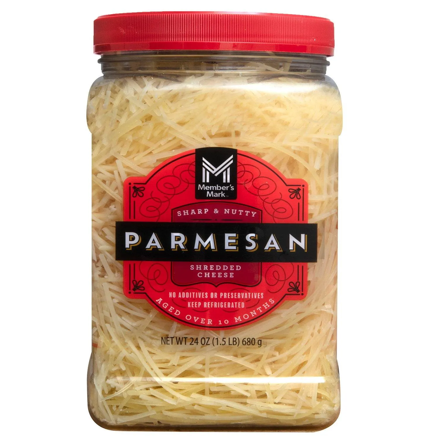 Member's Mark Shredded Parmesan Cheese, 24 oz.