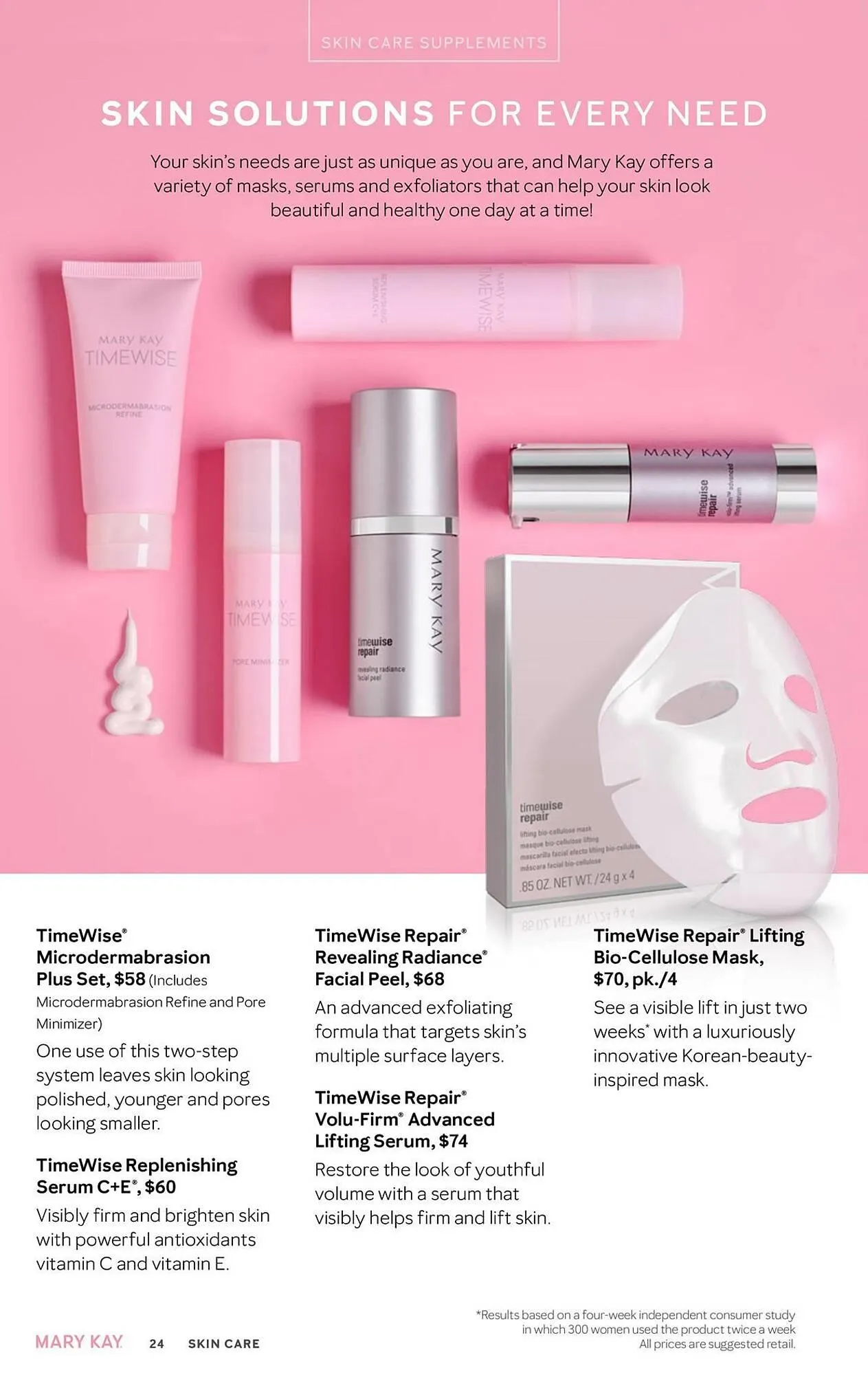 Weekly promotion Mary Kay weekly ad spanning from December 1 to December 31 2025 - Page 24 for Catalogue 365