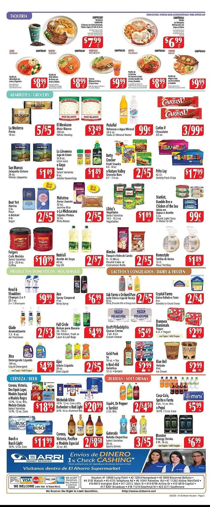 Weekly ad El Ahorro weekly ad from March 25 to March 31 2026 - Page 2