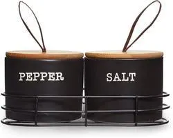 Ceramic Salt and Pepper Cellars