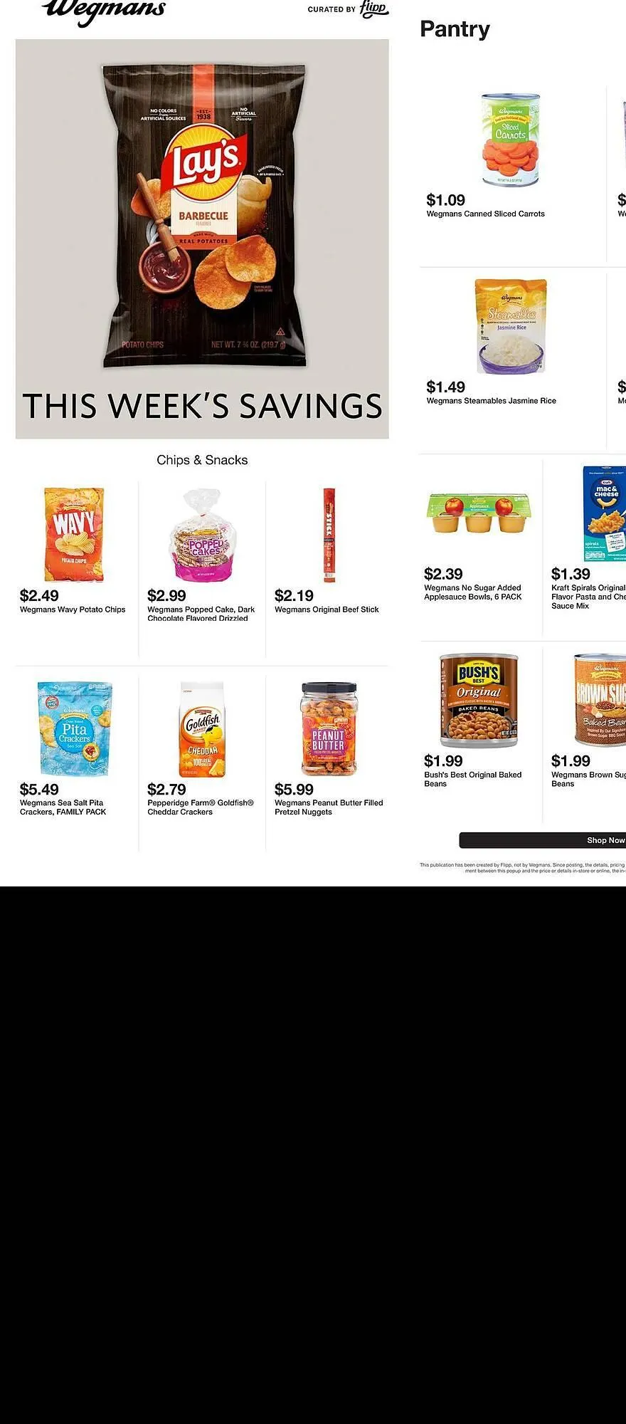 Wegmans flyer - 1