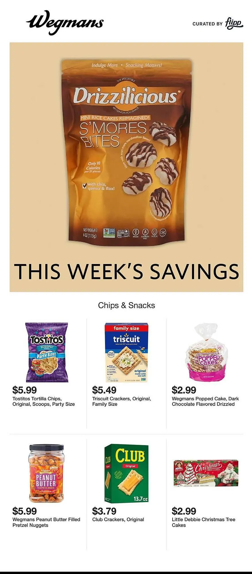 Weekly ad Wegmans flyer from November 25 to December 8 2025 - Page 1