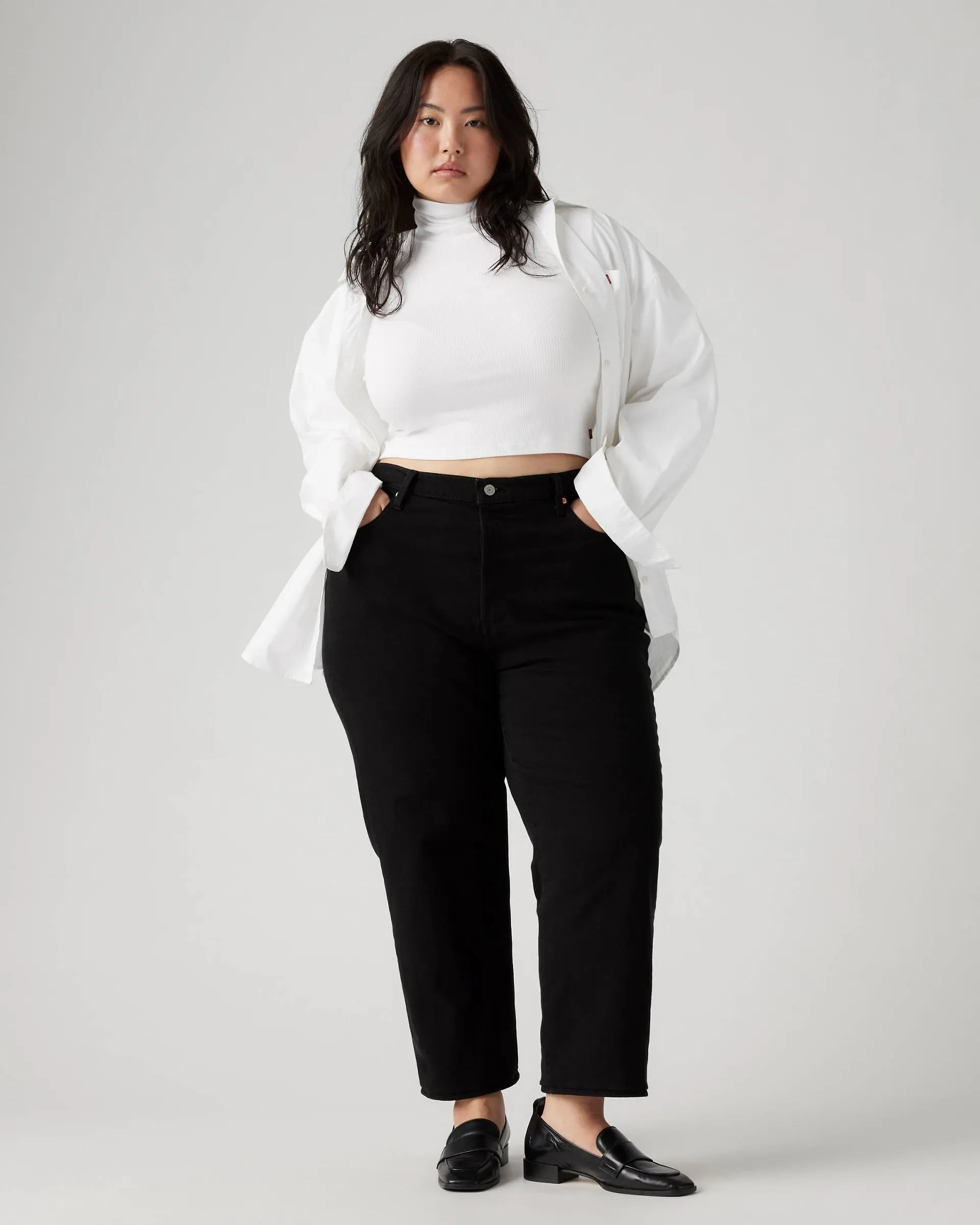 Ribcage Straight Ankle Women's Jeans (plus Size)