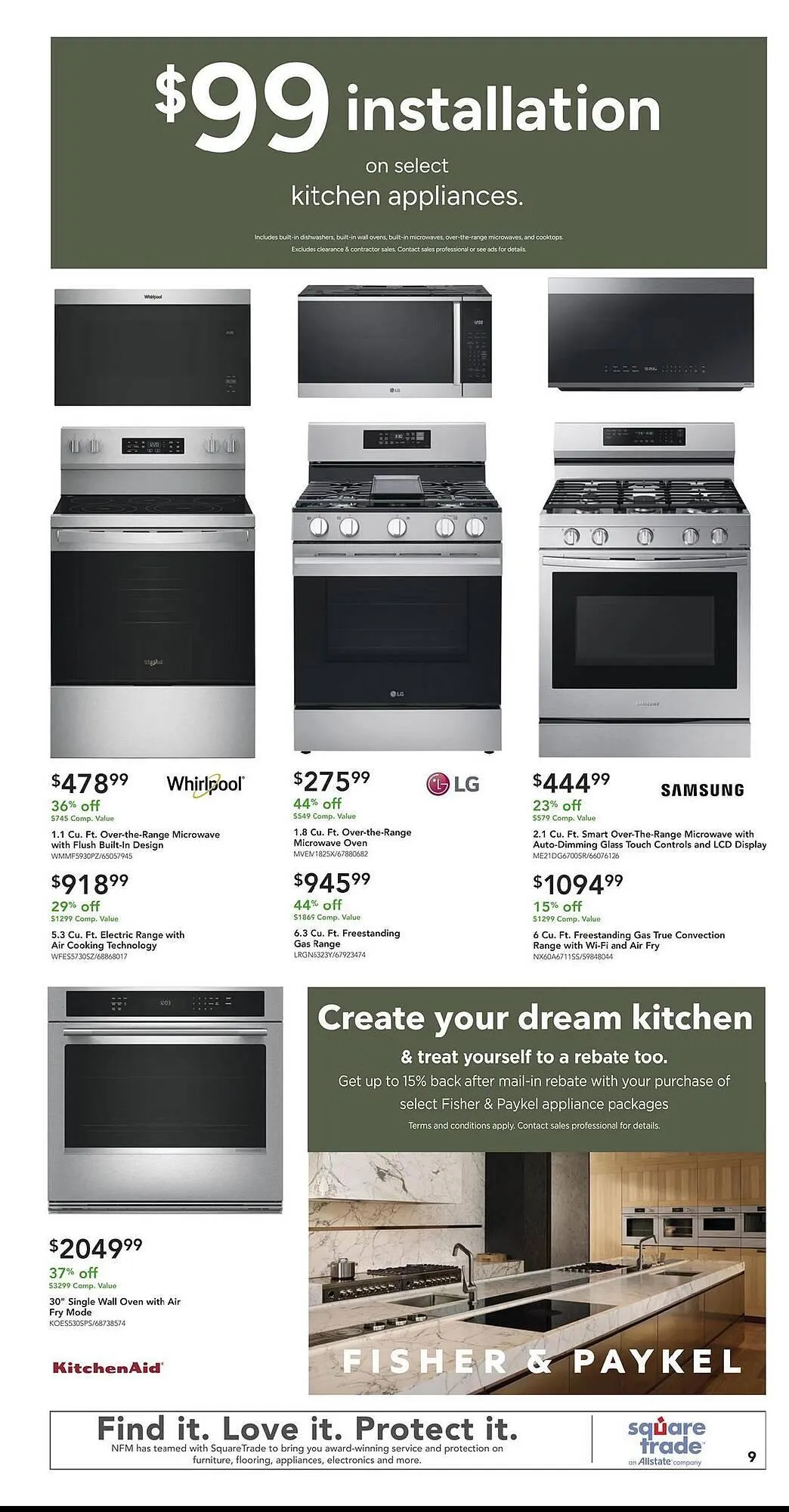 Weekly ad Nebraska Furniture Mart weekly ad from April 1 to April 7 2026 - Page 9