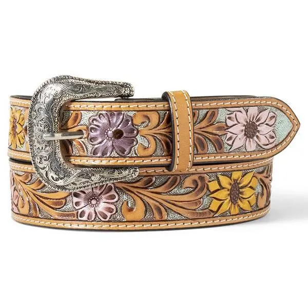 Ariat 1 1/2"Snflr Dsy Hnd Tool Belt