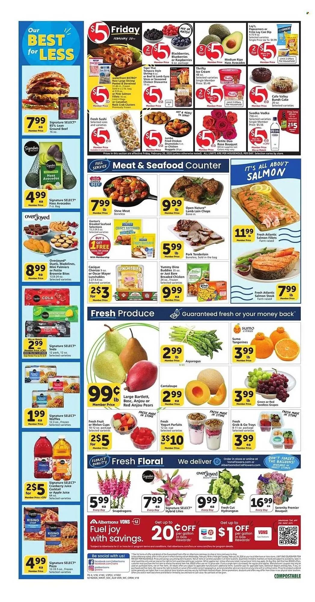 Weekly ad Albertsons weekly ad from February 18 to February 24 2026 - Page 4