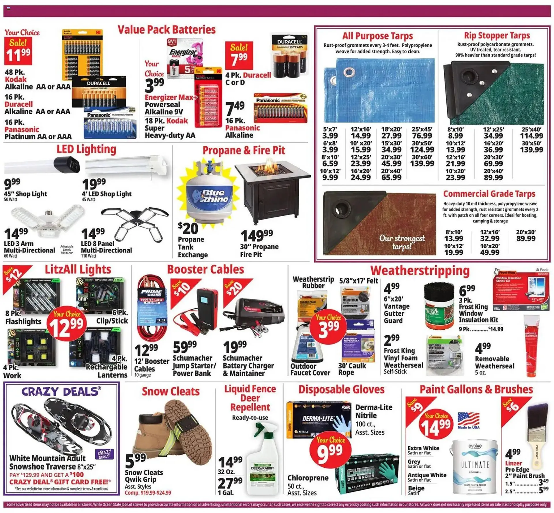 Weekly ad Ocean State Job Lot flyer from January 1 to January 7 2026 - Page 3