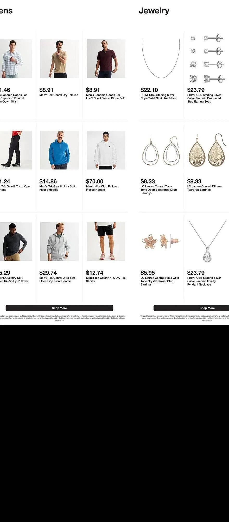 Weekly promotion Kohl's weekly ad spanning from April 22 to April 28 2026 - Page 3 for Catalogue 365