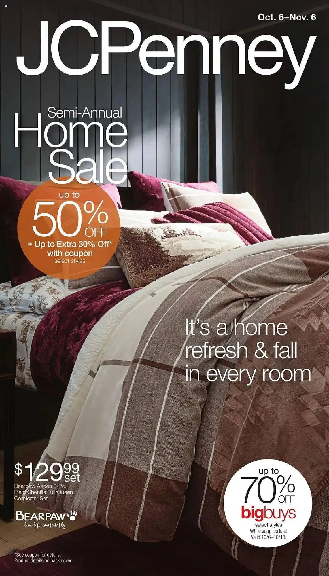 Weekly ad JC Penney weekly ad from October 6 to November 6 2025 - Page 1