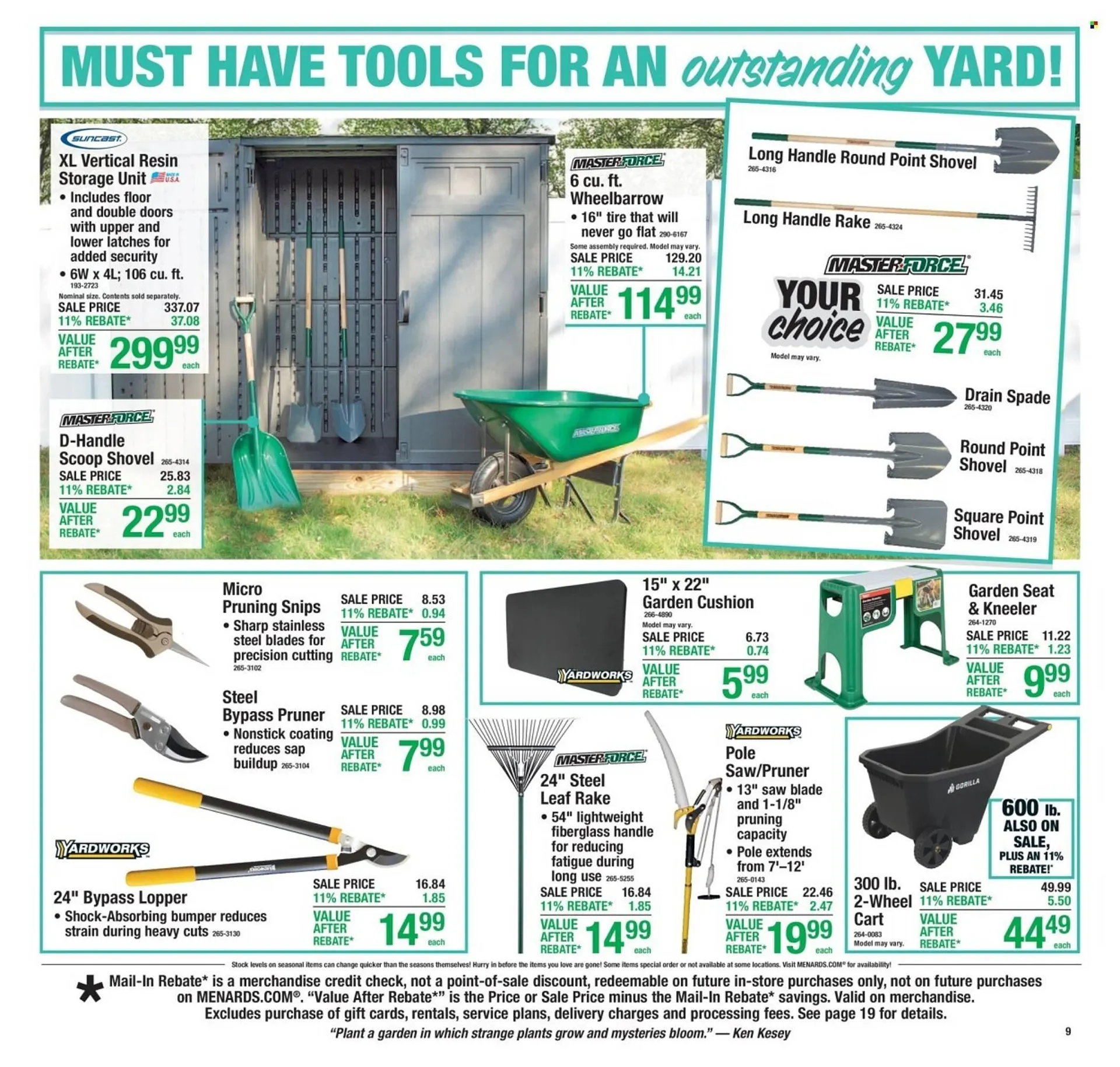 Weekly ad Menards weekly ad from April 23 to May 2 2026 - Page 9