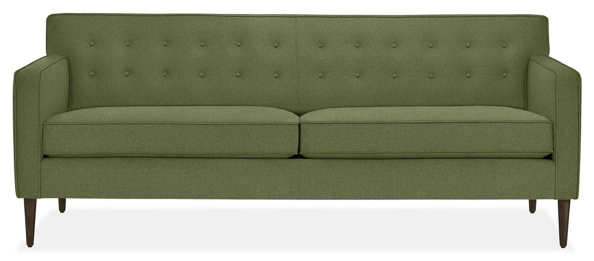 Holmes 79" Sofa in Pelham Fern w/Charcoal Legs