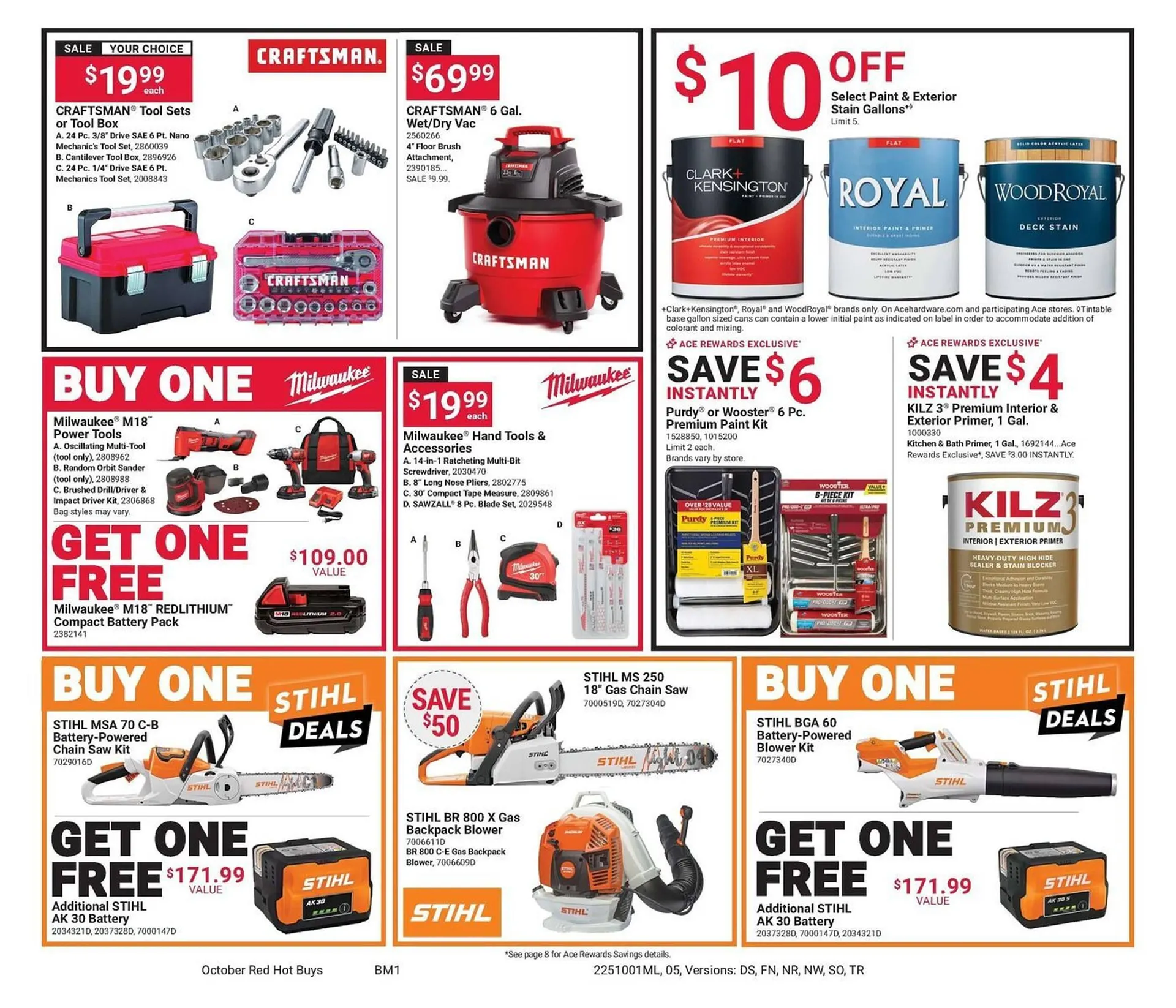 Weekly ad Ace Hardware flyer from October 1 to October 31 2025 - Page 5