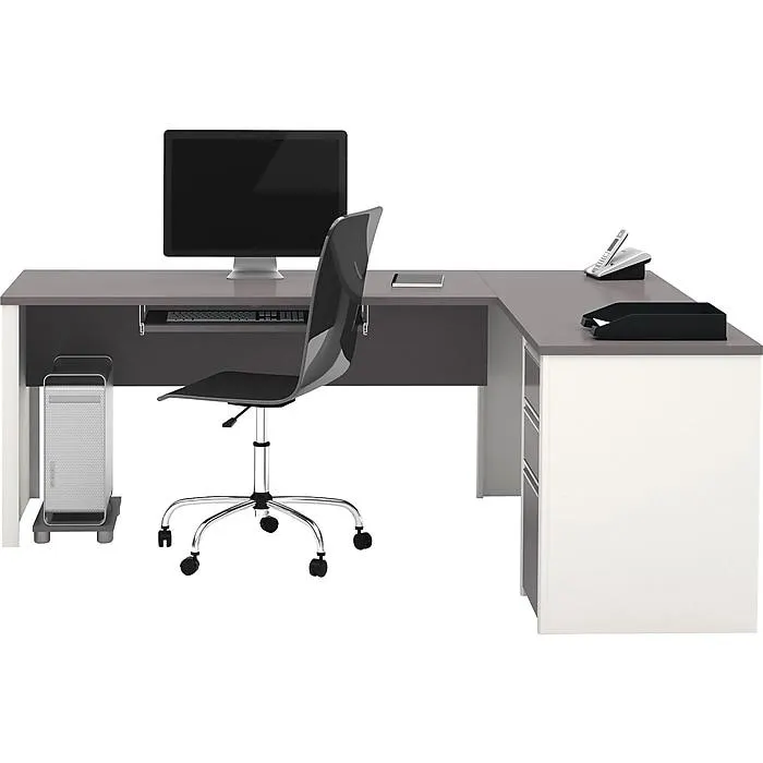 Bestar Connexion 71" L-Shaped Desk,