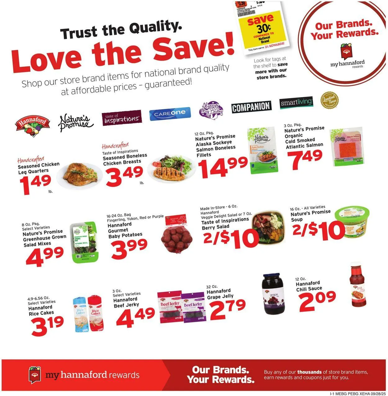 Weekly ad Hannaford Current weekly ad from September 28 to October 4 2025 - Page 9