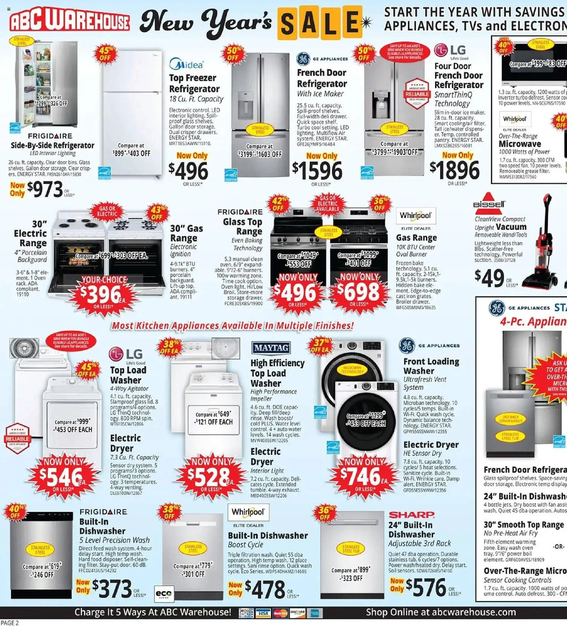 Weekly ad ABC Warehouse weekly ad from January 4 to January 10 2026 - Page 2