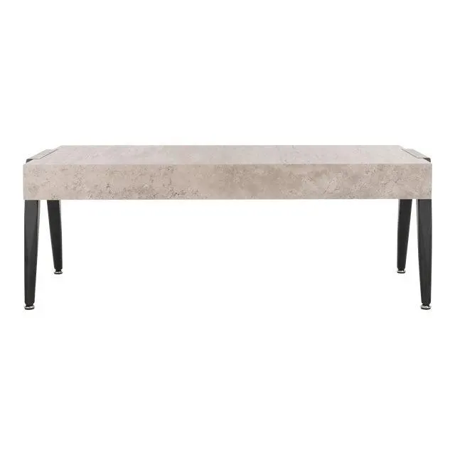 Roberts Coffee Table in Light Grey & Black
