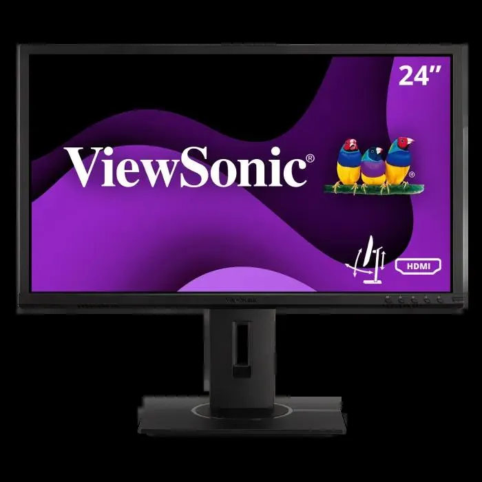 ViewSonic 24" 1080p Ergonomic 40-Degree Tilt Monitor with HDMI, DP, and VGA | VG2440