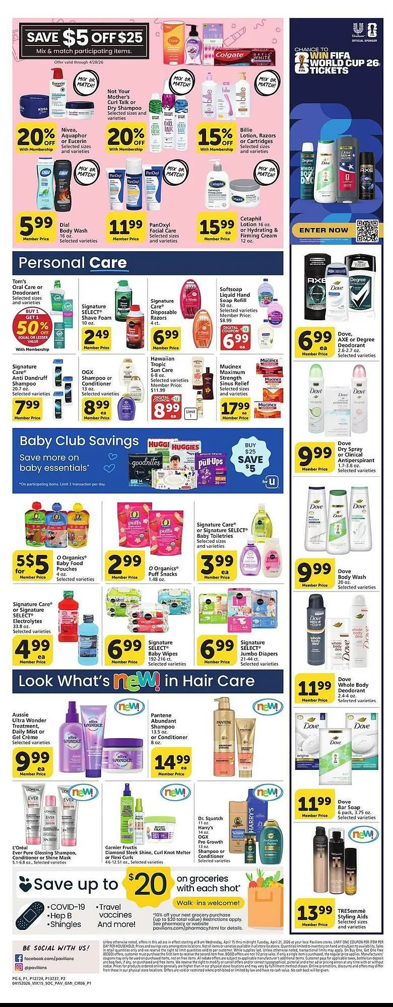 Weekly ad Pavilions weekly ad from April 15 to April 21 2026 - Page 6
