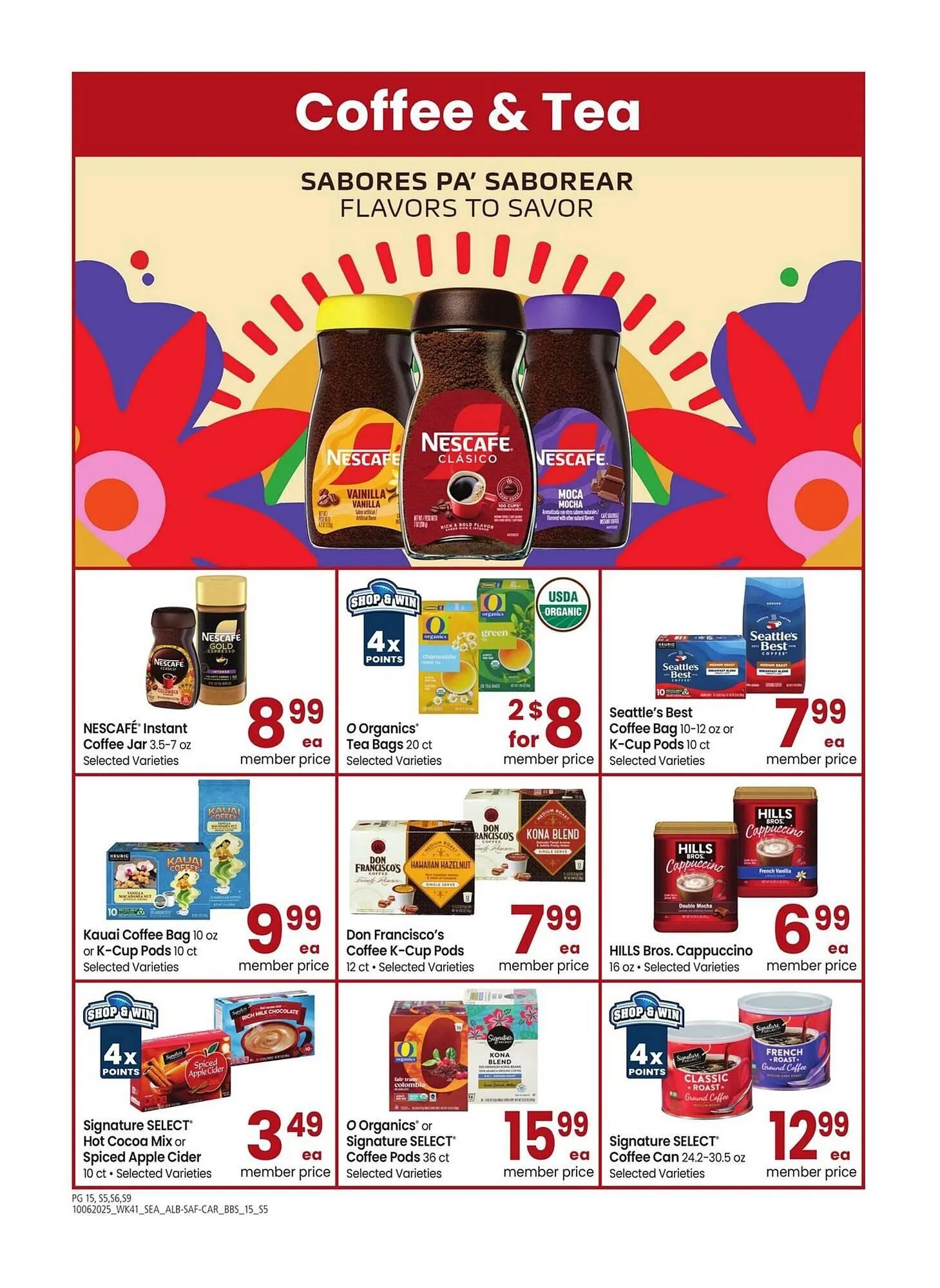 Weekly ad Carrs weekly ad from October 6 to November 2 2025 - Page 15