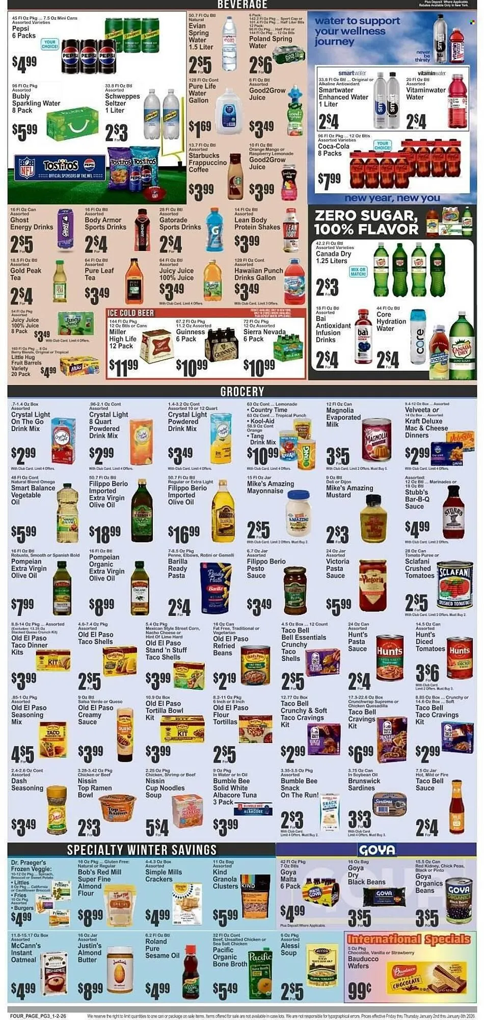 Weekly ad Key Food circular from January 2 to January 8 2026 - Page 4