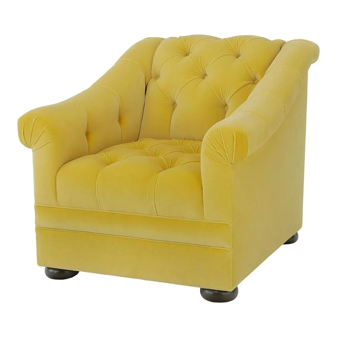 Peabody Lounge Chair Upholstered in Brochier Leonida From the Madeline Stuart Collection